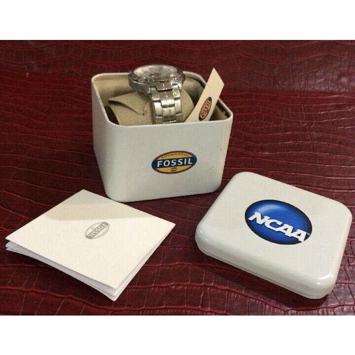 National Champions Watch Ncaa Championship Tournament Fossil Watch Silver