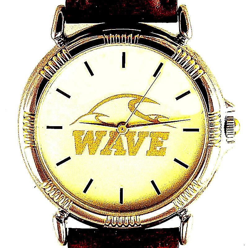 Fossil Made `wave Logo` Mans Collectable Watch 2/T Stainless Steel PR-5001