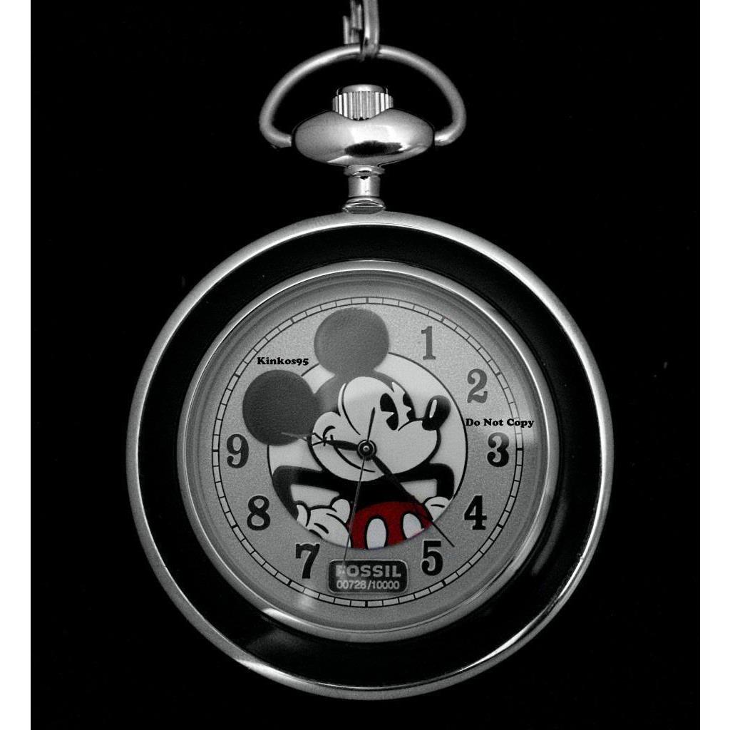 Disney Fossil Mickey Mouse Limited Edition Pocket Watch