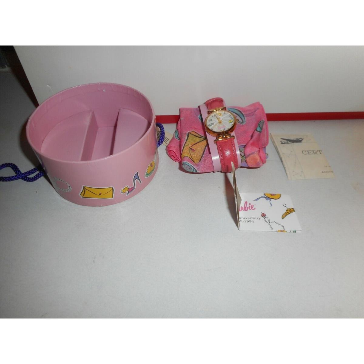 1994 Fossil Ltd. Ed. 20 000 Barbie 35TH. Anniv. Wrist Watch