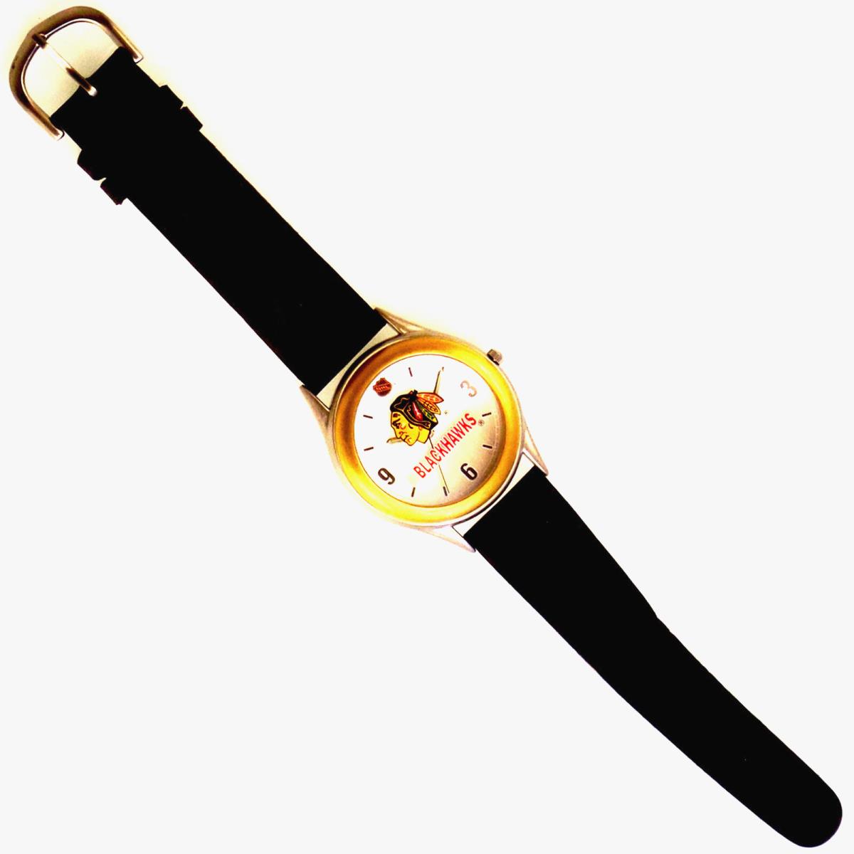 Blackhawks Hockey Fossil 3-D Look Watch Unworn Limited Edition XX/15 000