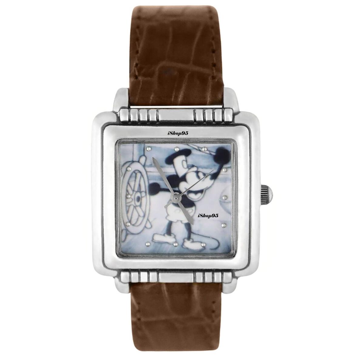 Disney Fossil Mickey Mouse Steamboat Willie 1928 Watch Collectible