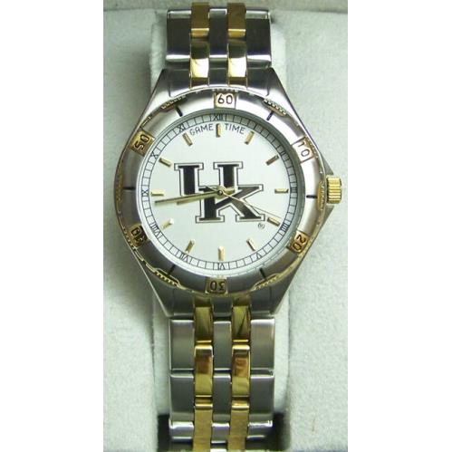 Fossil Kentucky Wildcats Watch Mens 23K Gold Logo Wristwatch Gametime General Managers