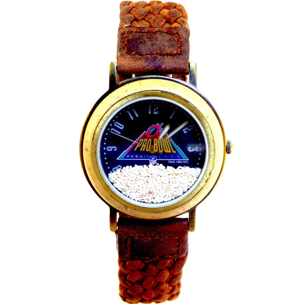 1995 Nfl Pro Bowl Hawaii Fossil Players Logo Watch 200 Made