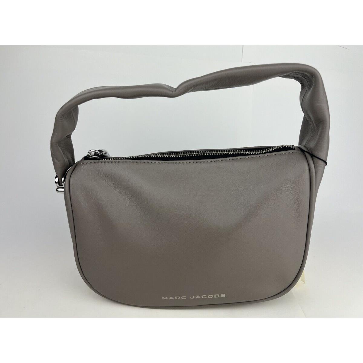 Marc Jacobs The Pushlock Mini Hobo Cement Soft Leather