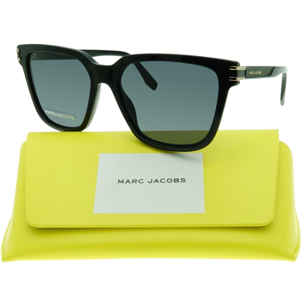 Marc Jacobs Sunglasses Marc 567/S 807IR Sunglasses Black/gold w Gray Unisex