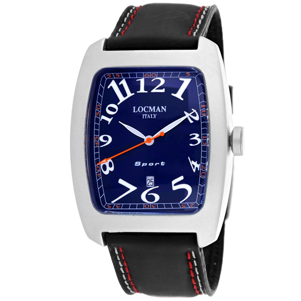 Locman Men`s Classic Blue Dial Watch - 486BL