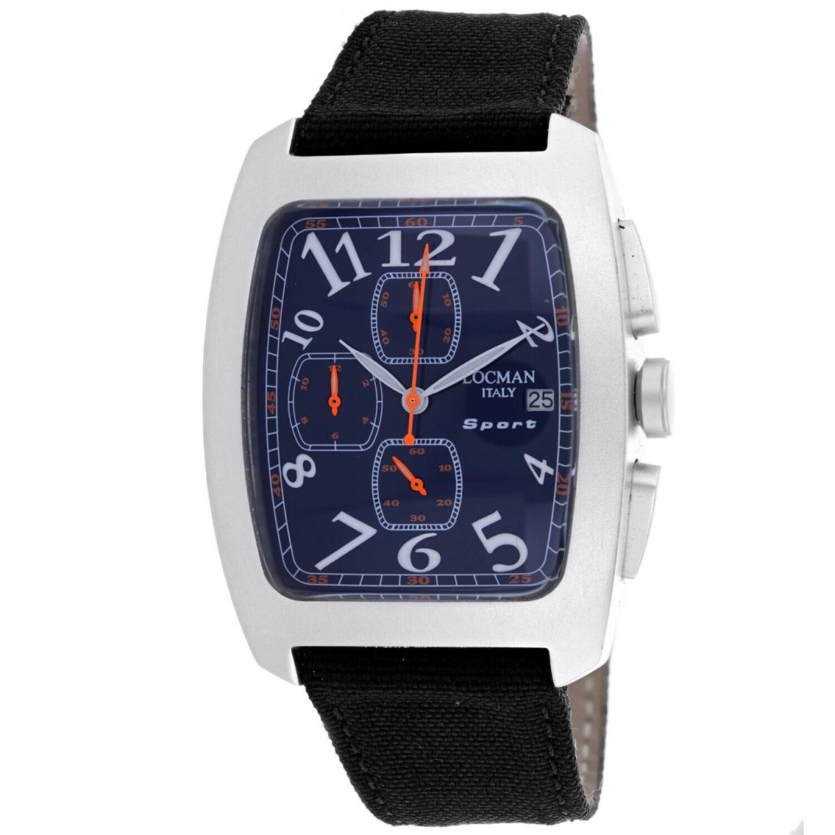 Locman Men`s Classic Blue Dial Watch - 487BL
