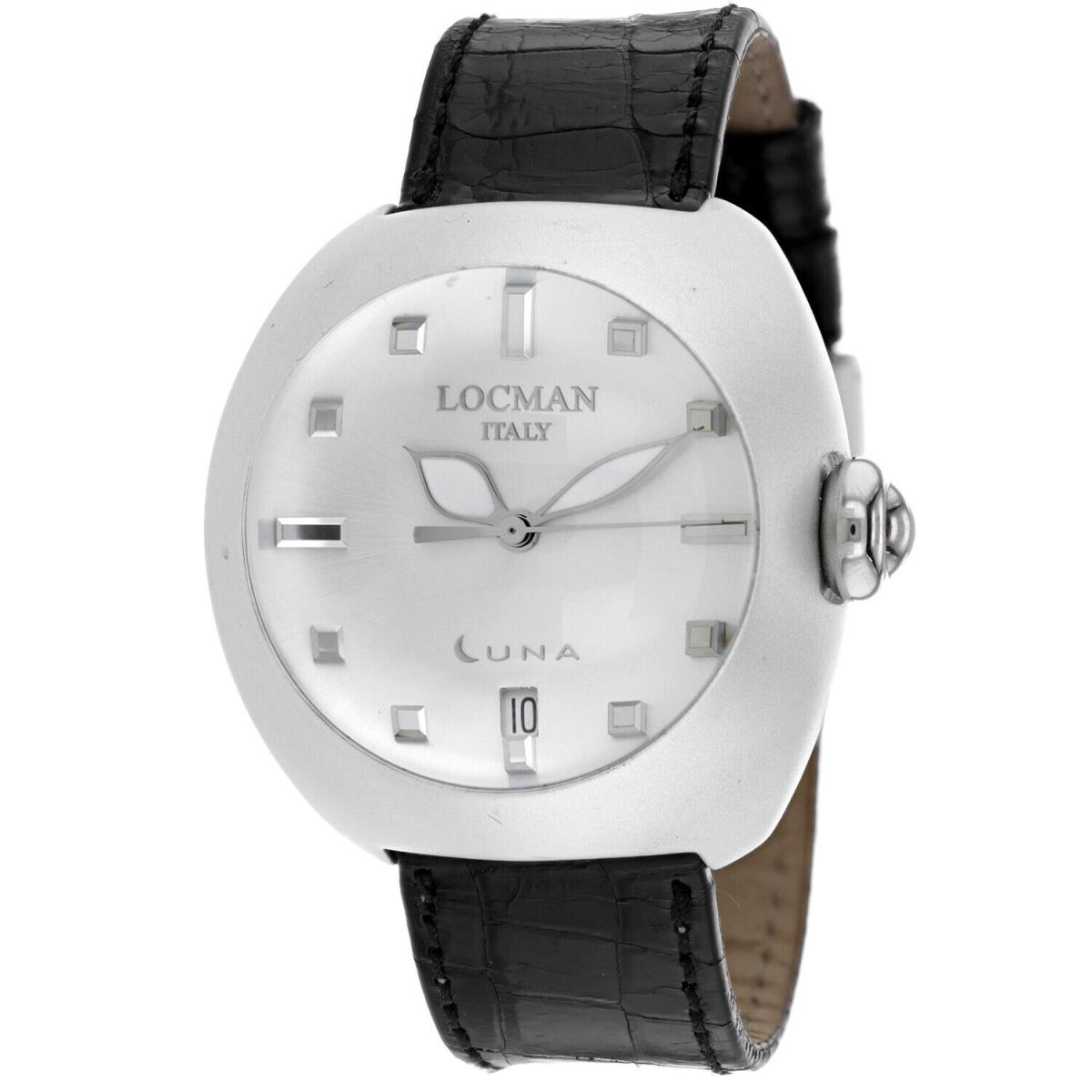 Locman Women`s Classic Silver Dial Watch - 4100SK