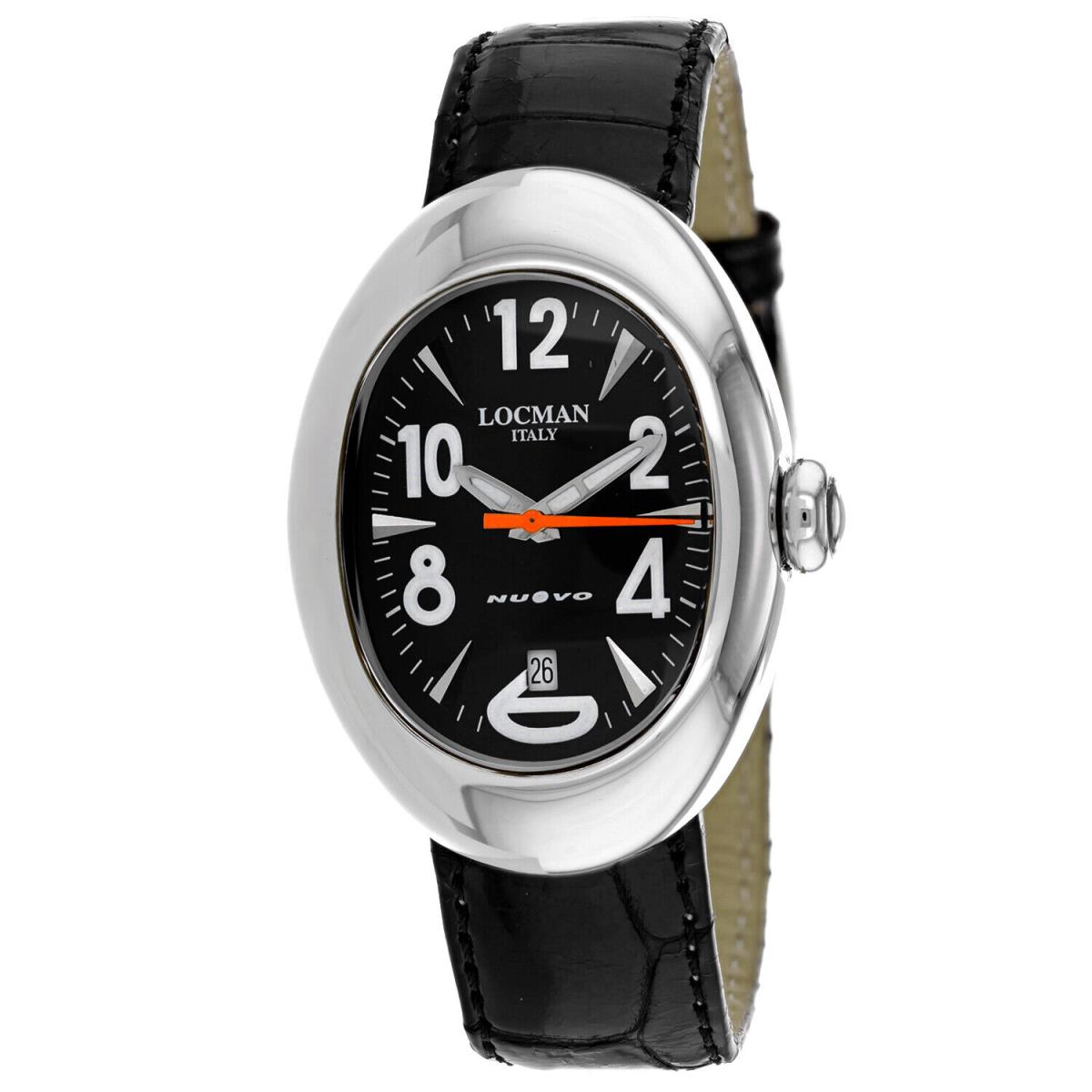 Locman Women`s Classic Black Dial Watch - 2000BK