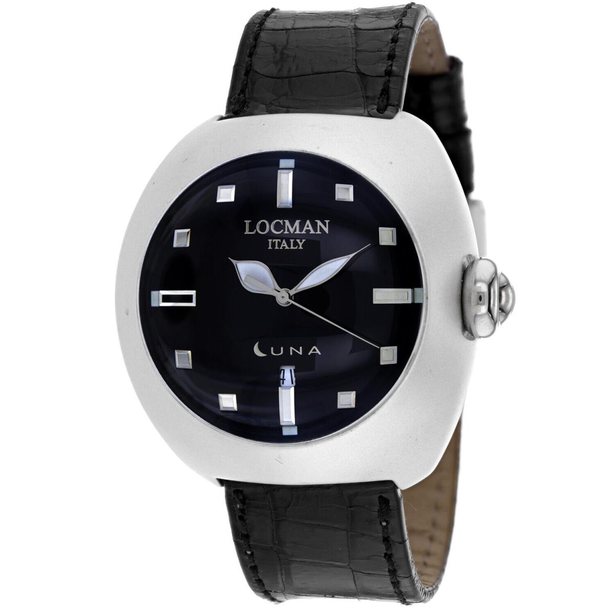 Locman Women`s Classic Black Dial Watch - 4100BK