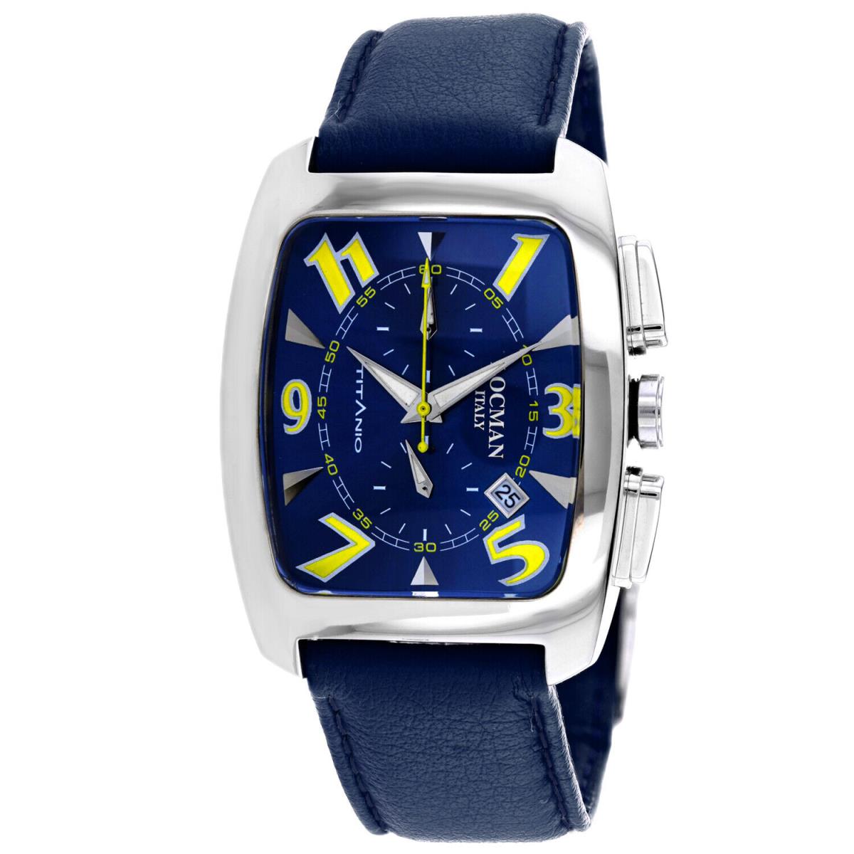 Locman Men`s Classic Blue Dial Watch - 484BLNBL