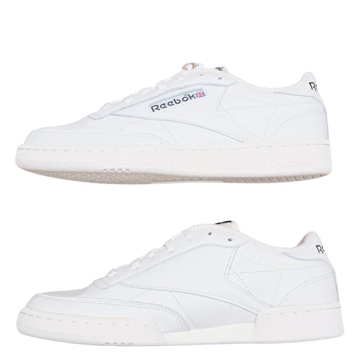 Size 10 - Reebok Club C 85 Vintage Unisex White Shoes