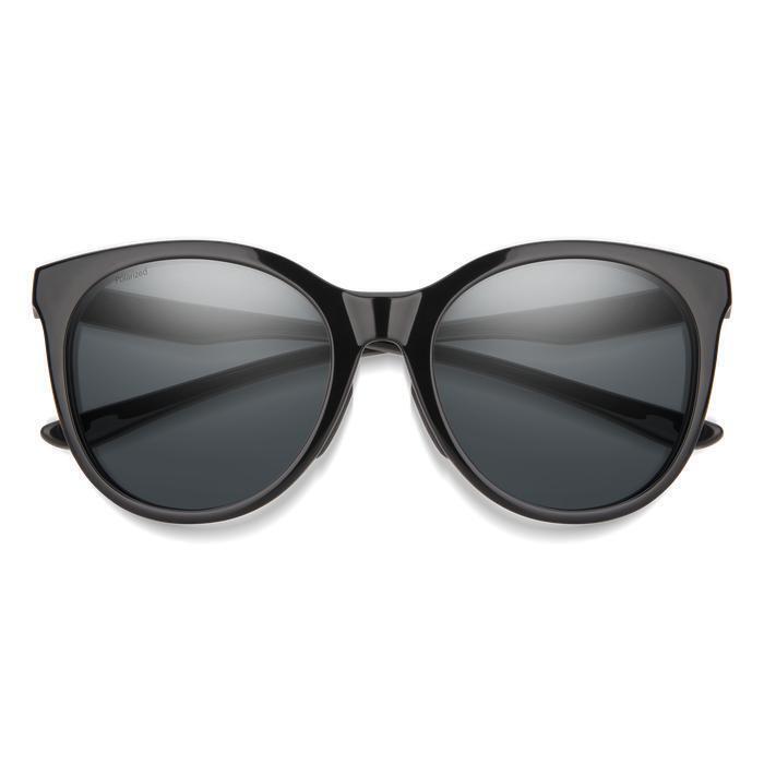 Smith Bayside Polarized Gray / Black Sunglasses - Frame: black, Lens: Gray / Black