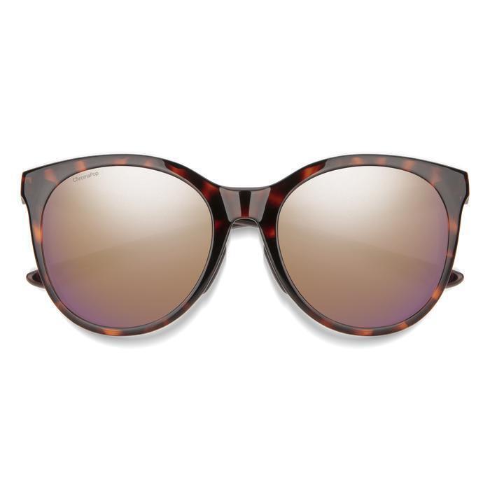 Smith Bayside Chromapop Polarized Rose Gold Mirror / Tortoise Sunglasses - Frame: gold, Lens: Rose Gold