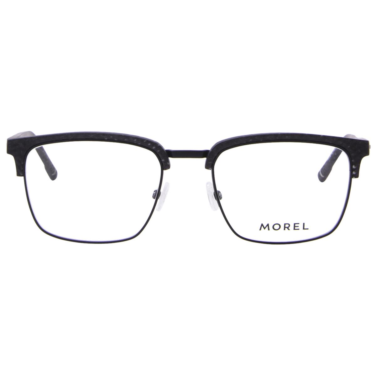 Versace Morel Tinset-4 ND10 Eyeglasses Men`s Black Full Rim Rectangle Shape 55mm