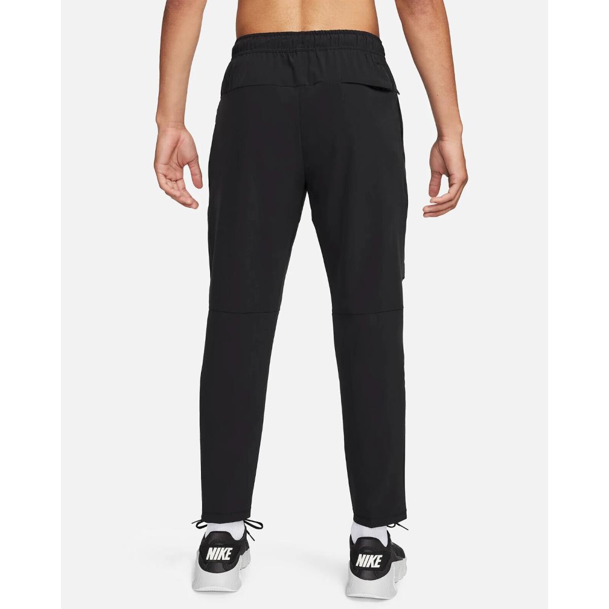Nike Unlimited Men`s Dri-fit Tapered Leg Versatile Pants Black FB7546-010 Sz M
