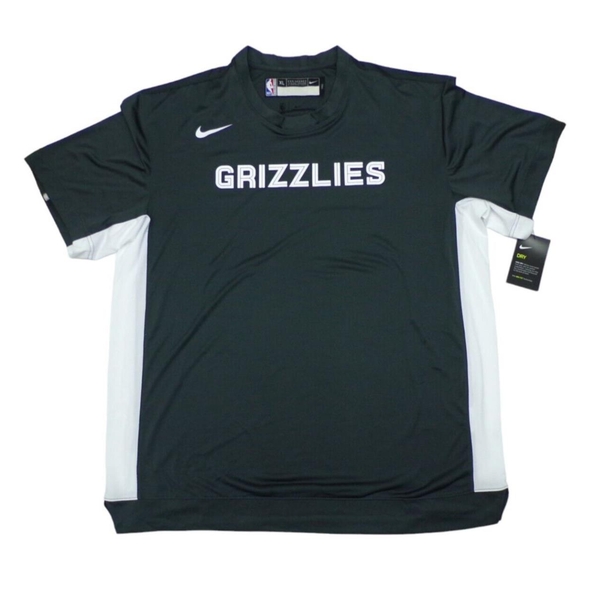 Nike Men`s Xl-tall Team Issue Memphis Grizzlies Shooting Warmup Shirt Top AV0936