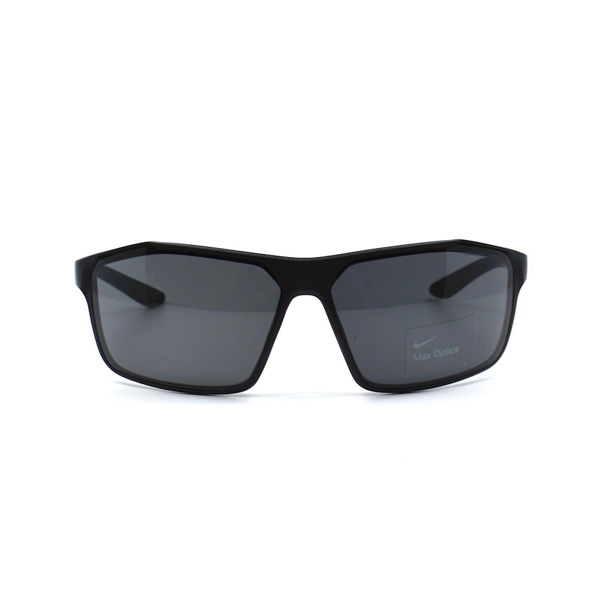 Nike Windstorm CW4674 010 Black Grey Sunglasses - Frame: Black, Lens: Gray