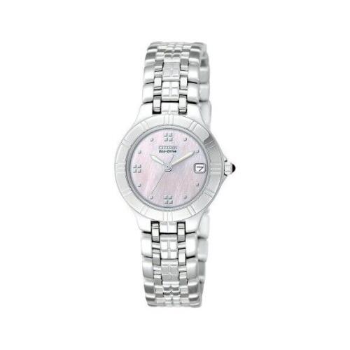 Citizen Women`s Eco-drive Lucca Mother of Pearl Dial Watch EW0710-51Y