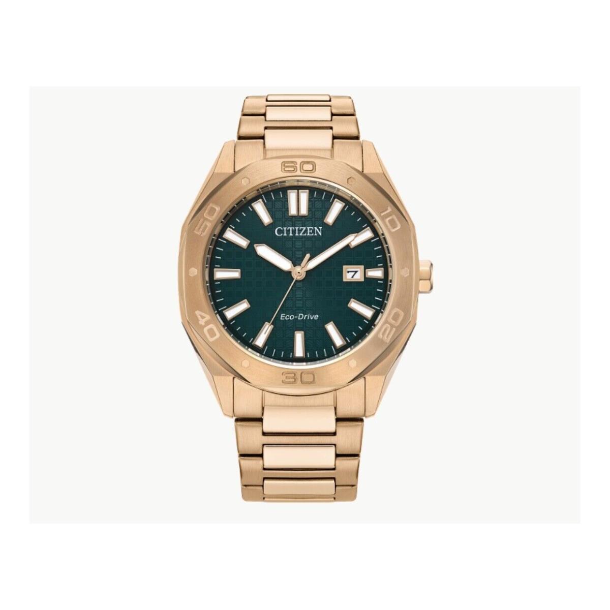 Citizen Weekender Green Dial Men`s Watch BM7633-81X