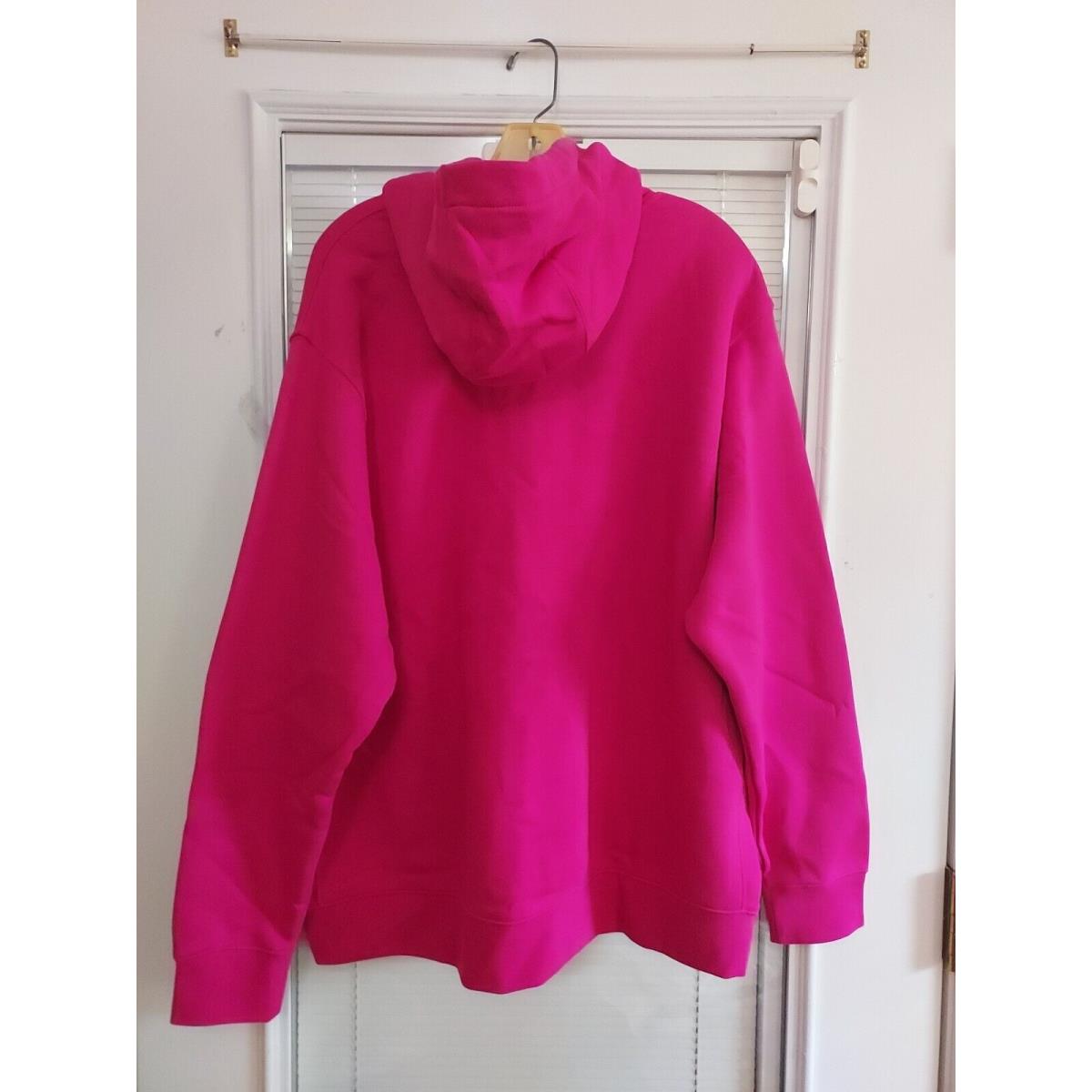 Nike Size Xxl Pink Sportswear Club Fleece Hoodie