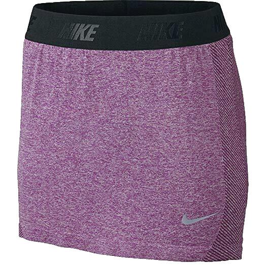 Nike L Women`s Converge Seamless Golf Skort-purple 725780-556