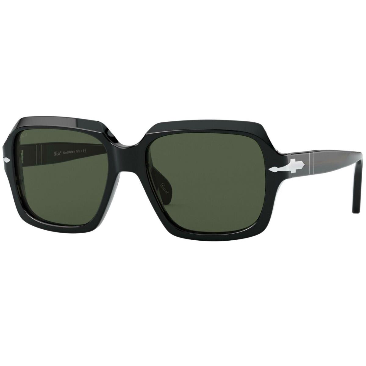 Persol PO 0581S Black/grey Green 95/31 Sunglasses