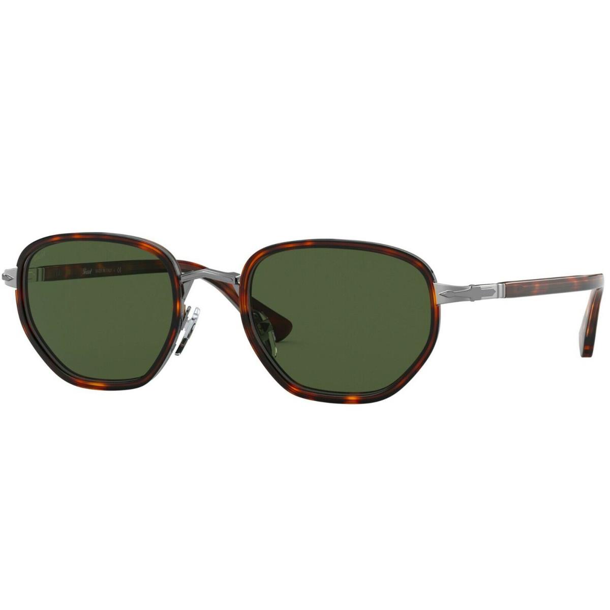 Persol PO 2471S Dark Havana/green 513/31 J Sunglasses