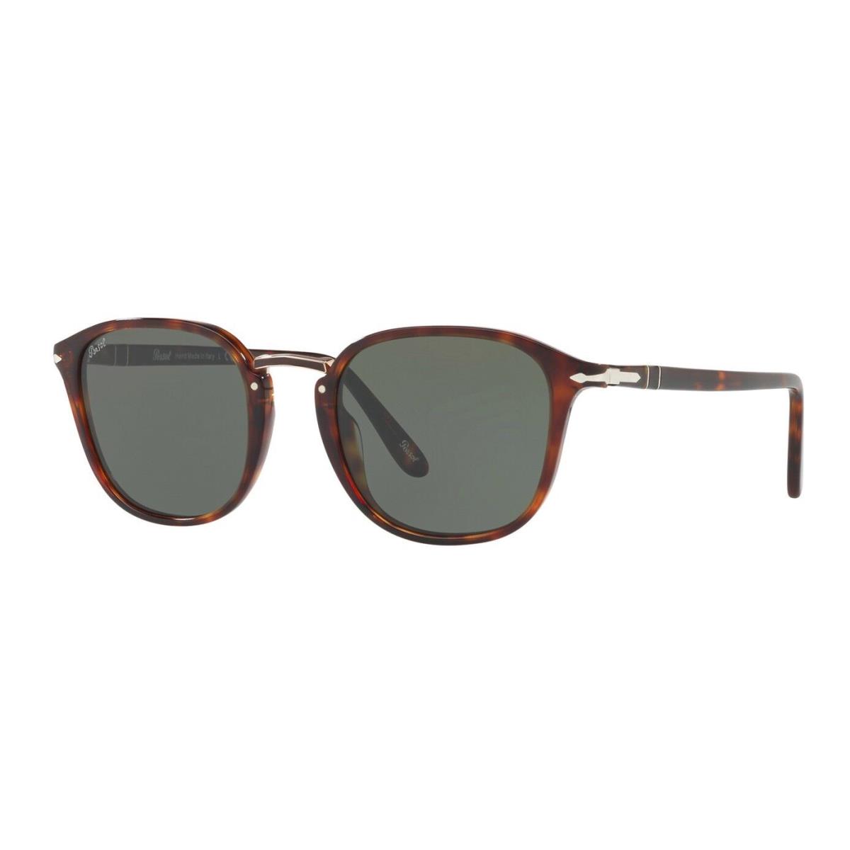 Persol Sartoria PO 3186S Havana/grey Green 24/31 Sunglasses