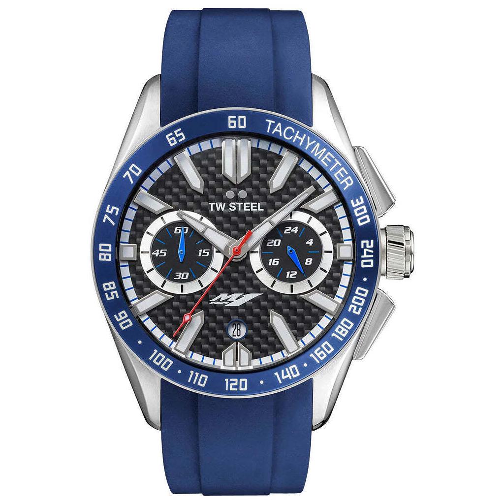 TW Steel Men`s Yamaha Factory Racing 46mm Quartz Chronograph Watch GS4