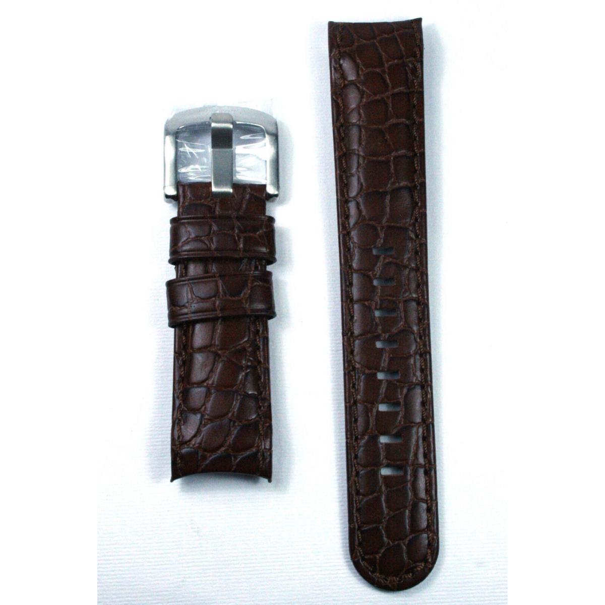 TW Steel Twb 126 Grandeur Brown Alligator Strap 22MM Width