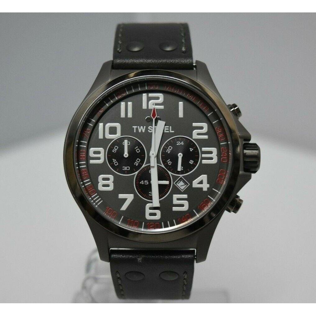 TW Steel Gunmetal Gray Chronograph TW622 Watch