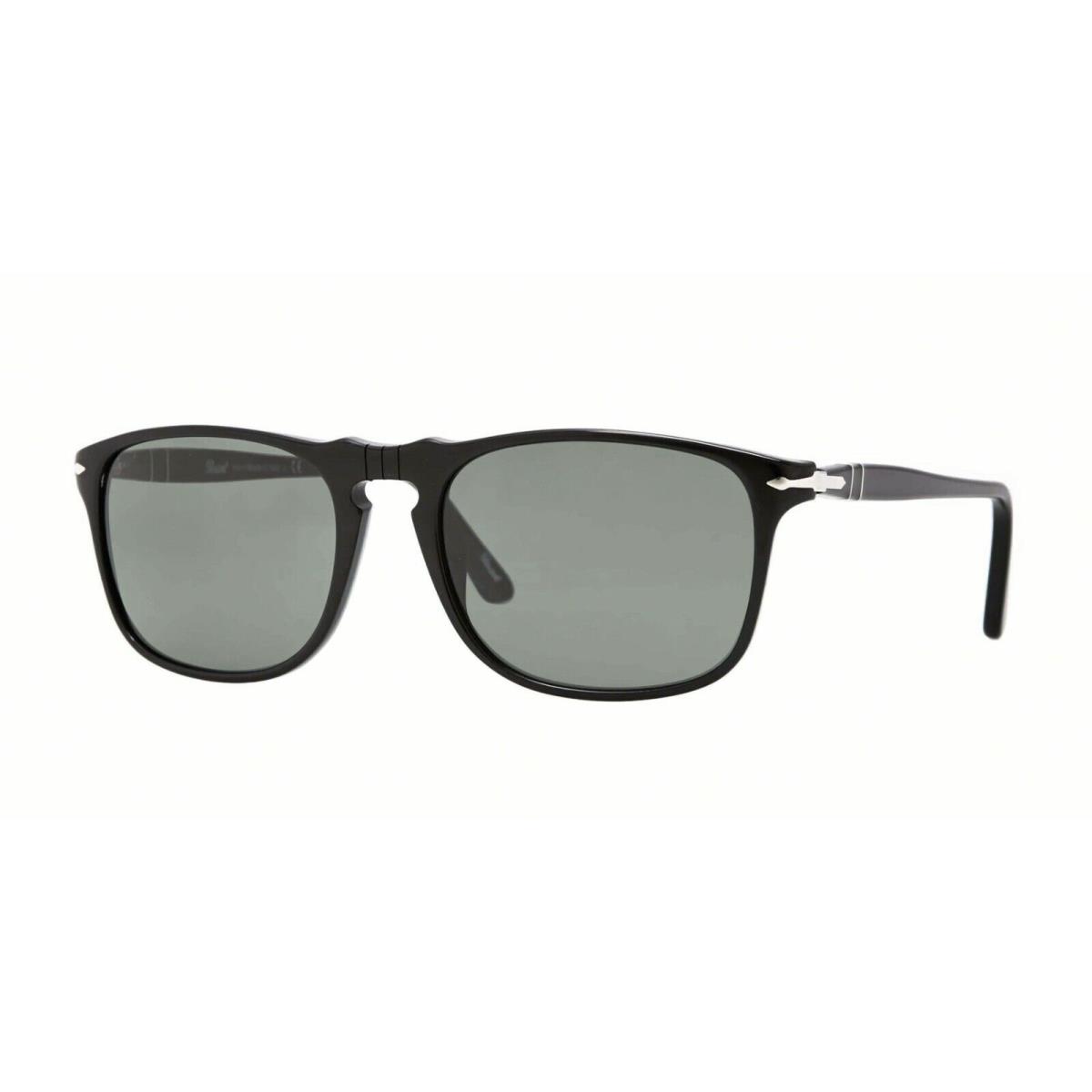 Persol PO 3059S Black/grey Green 95/31 Sunglasses