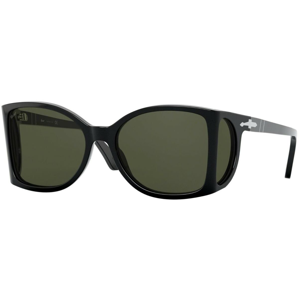 Persol Icona PO 0005 Black/grey Green 95/31 Sunglasses