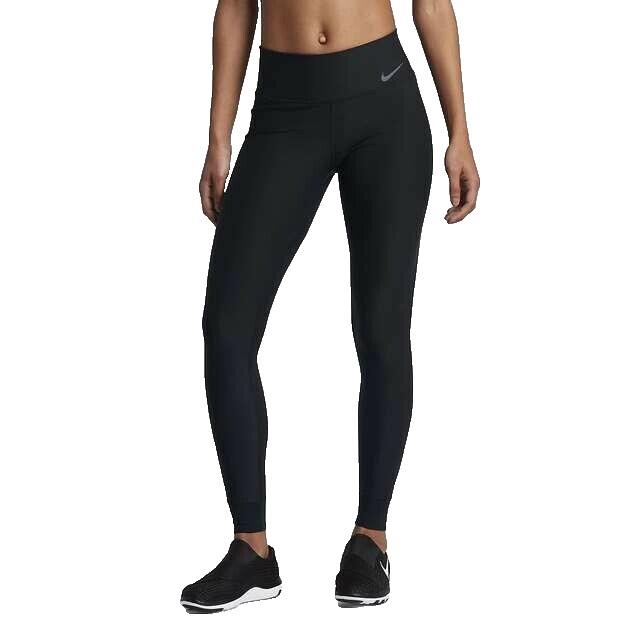 Nike XS Women s Power Gym/yoga/run Leggings-black/cool Grey 802954-010