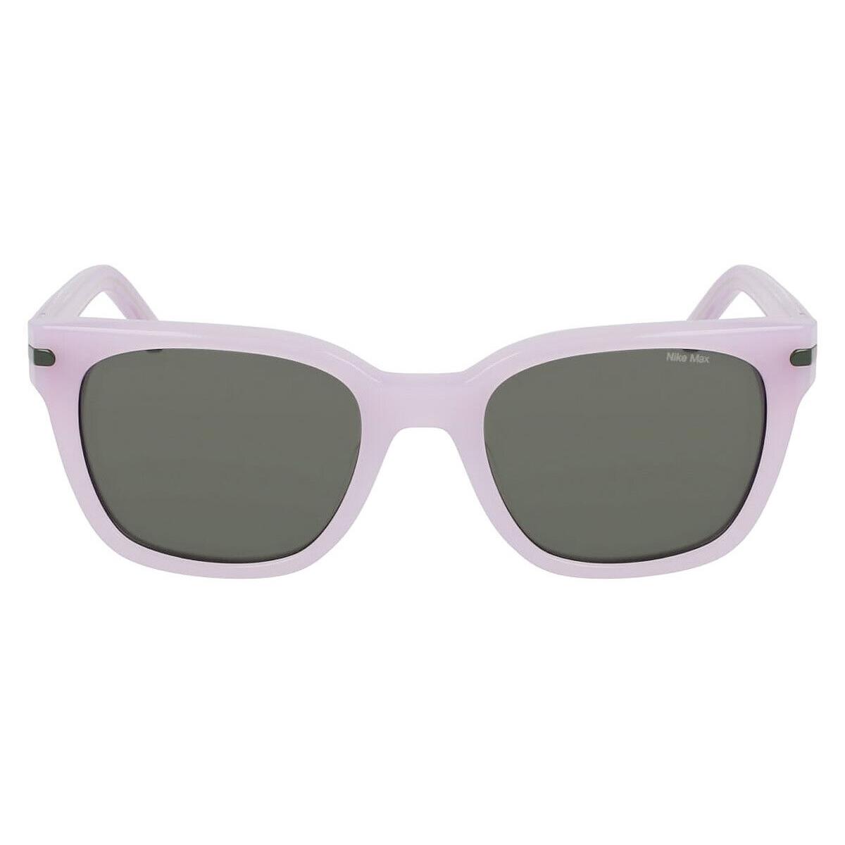 Nike Crescent II EV24018 Sunglasses Milky Lilac Bloom 52mm - Frame: Milky Lilac Bloom, Lens: Green