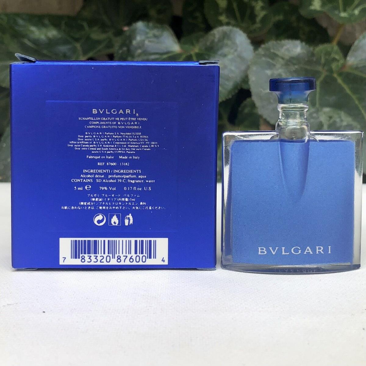 Miniature Blv Bvlgari Femme Women Edp .17oz 5ml Mini Perfume