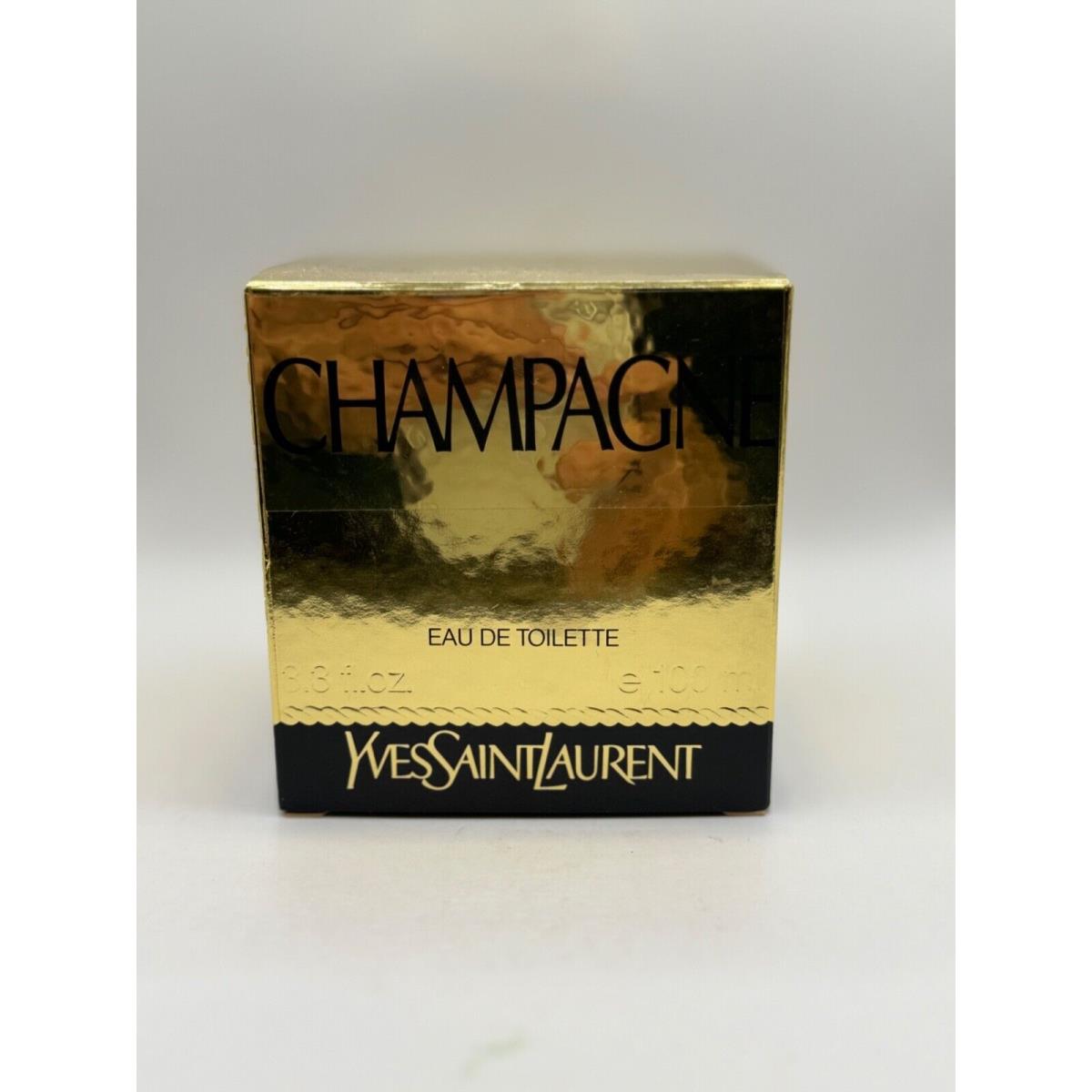 Yves Saint Laurent Champagne 100ML Vintage Edt Splash