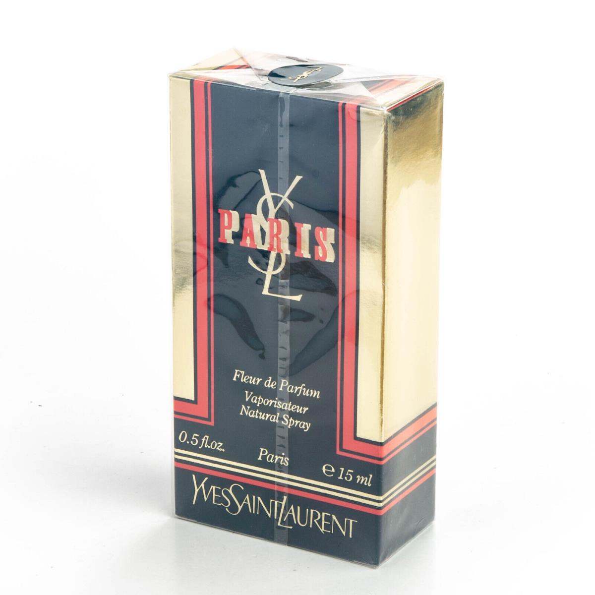 Yves Saint Laurent Paris Fleur de Parfum .5OZ 15ml Ysl Parfums Corp Box