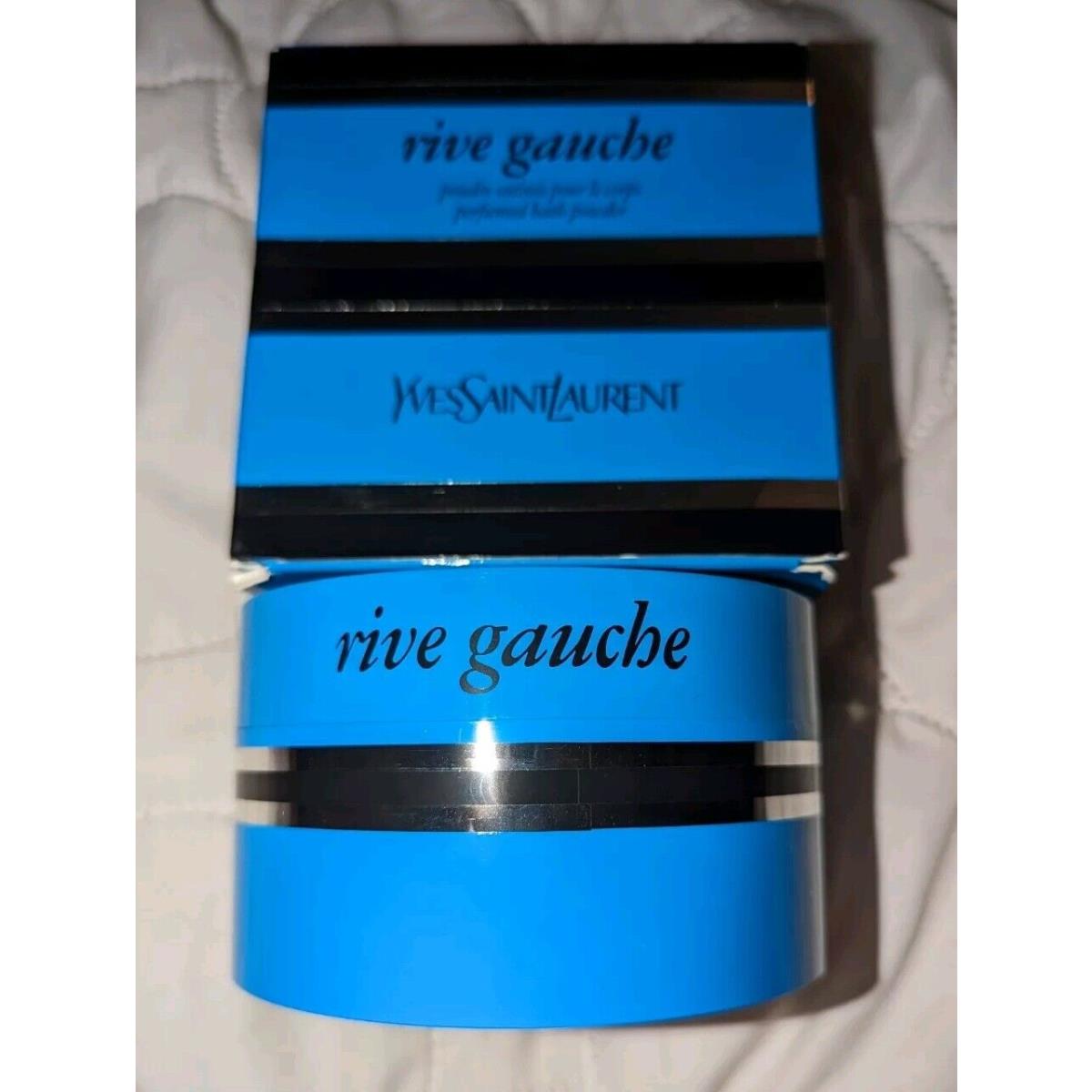 Vintage Yves Saint Laurent Rive Gauche Perfumed Bath Powder Puff