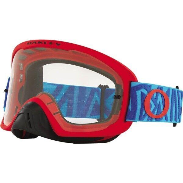 Oakley O Frame 2.0 Pro Angle MX Goggles Red/clear