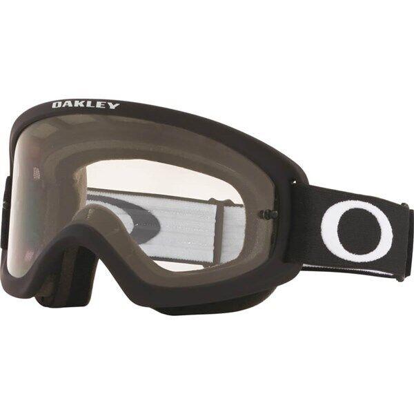 Oakley XS O Frame 2.0 Pro Youth MX Goggles Matte Black/clear