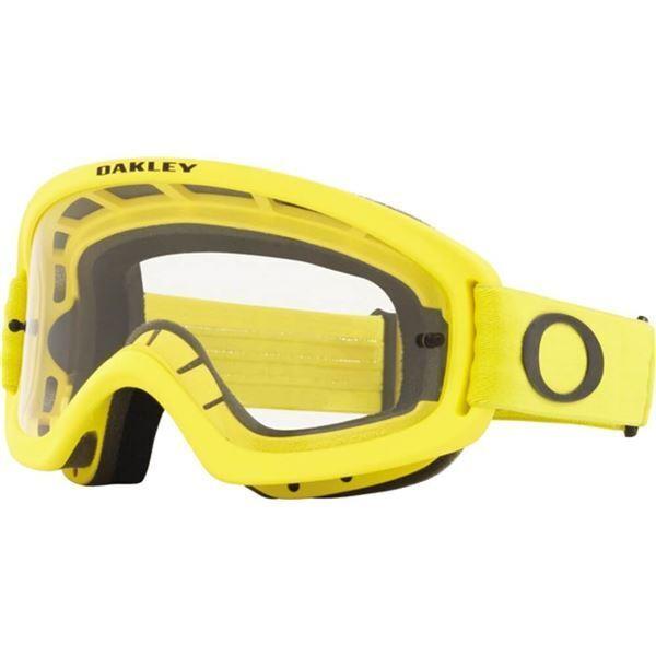 Oakley XS O Frame 2.0 Pro Youth MX Goggles Yellow/clear