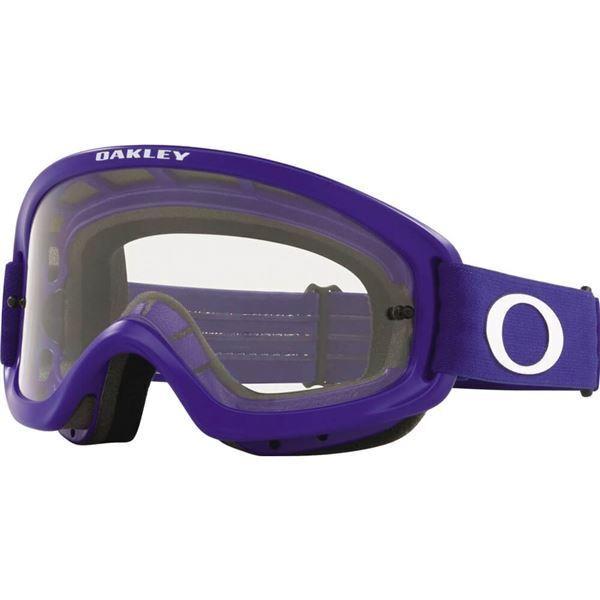 Oakley XS O Frame 2.0 Pro Youth MX Goggles Blue/clear