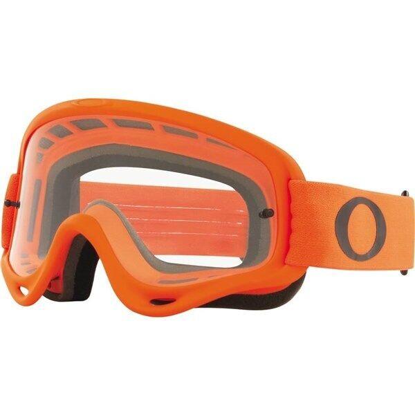 Oakley XS O Frame Youth MX Goggles Orange/clear