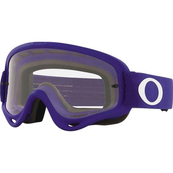 Oakley O Frame MX Goggles Blue/clear