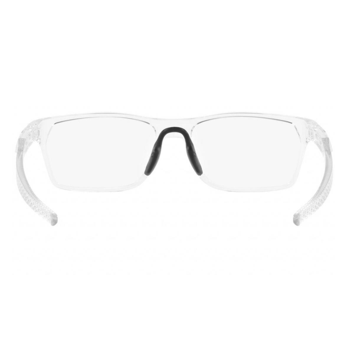 Oakley Hex Jector Eyeglasses OX8032-0657 57-17 141 Polished Clear Frames