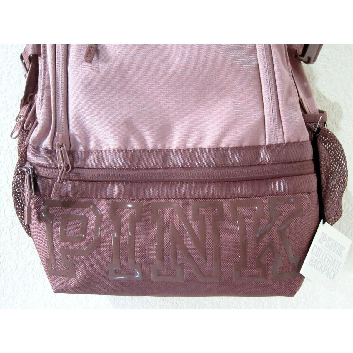 Victoria Secret Pink Collegiate Backpack School Book Bag Travel Gym Beach Large