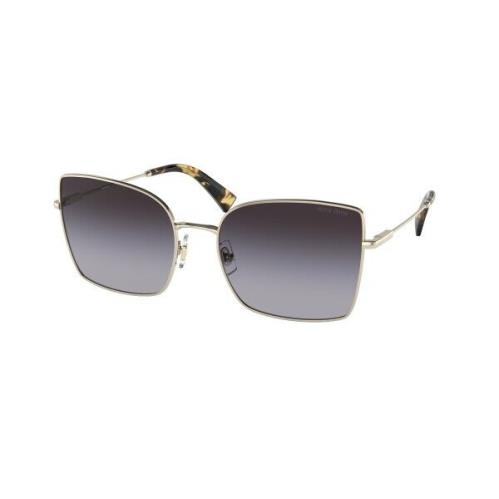 Miu Miu Women`s 59mm Gold Sunglasses MU-51WS-7OE06N-59